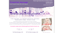 Desktop Screenshot of essentialone.co.uk